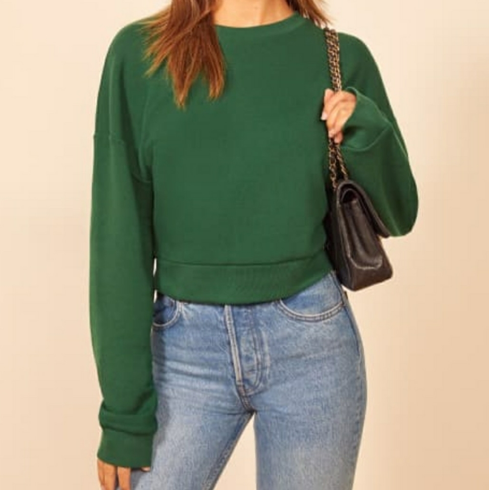 Reformation hunter sweatshirt